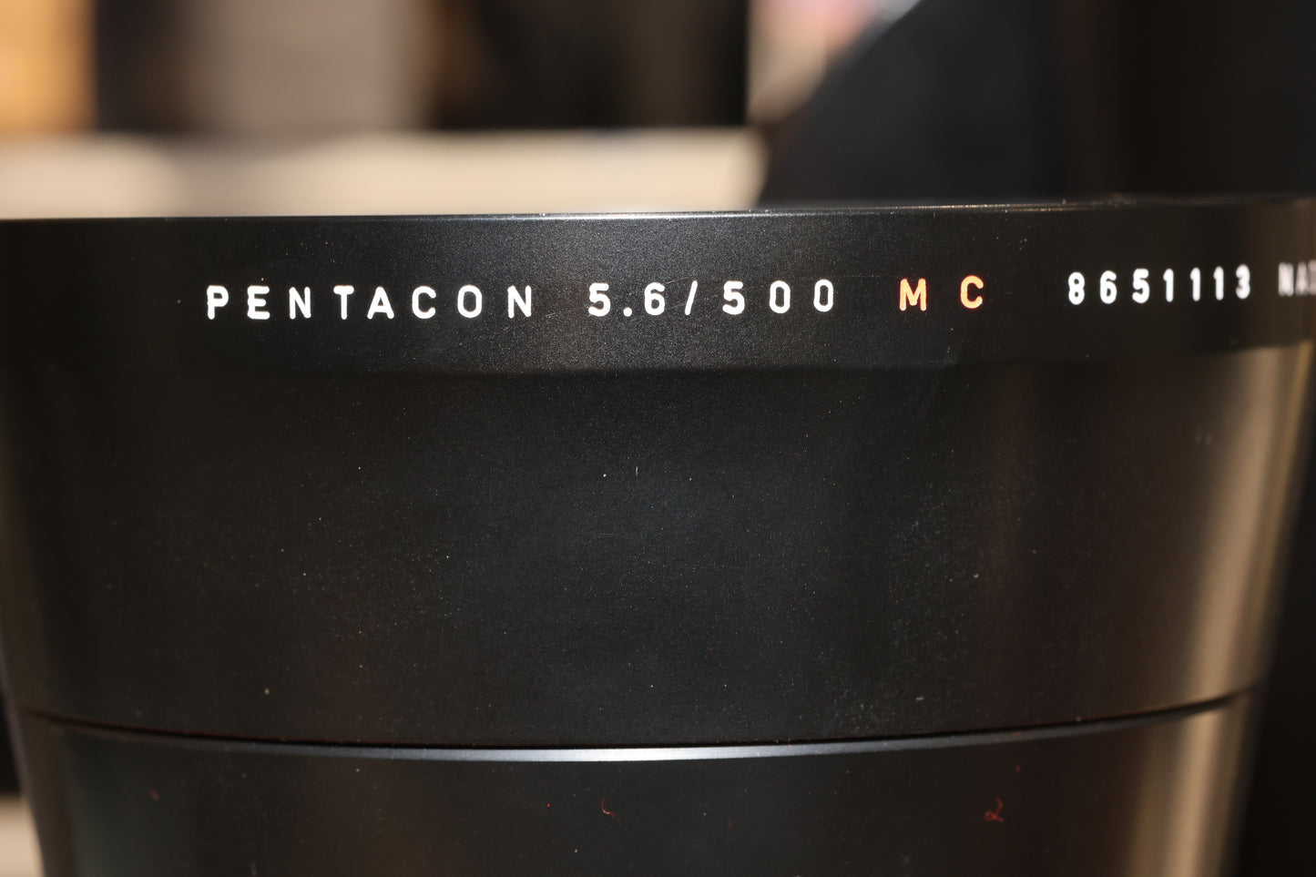Gebrauchtware - Pentacon 500mm 5.6 MC M42 inkl. Köcher