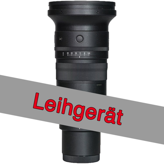 Leihgerät - Sigma 500mm F5,6 DG DN OS  für Sony E-Mount
