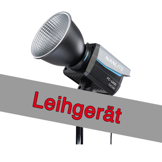 Leihgerät - Nanlite FC-120C Full-Color Reportage- und Studio-Scheinwerfer