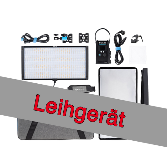 Leihgerät - Nanlite PavoSlim 120C Full-Color Multifunktions-Flächenleuchte